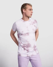 Camiseta tubular de manga corta unisex efecto Tie-Dye Vetonek