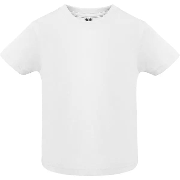 Camiseta de manga corta especial para bebé, confeccionada con tejido en galga fina y acabado compactado Vetonek Vetonek