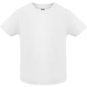 Camiseta de manga corta especial para bebé, confeccionada con tejido en galga fina y acabado compactado Vetonek Vetonek