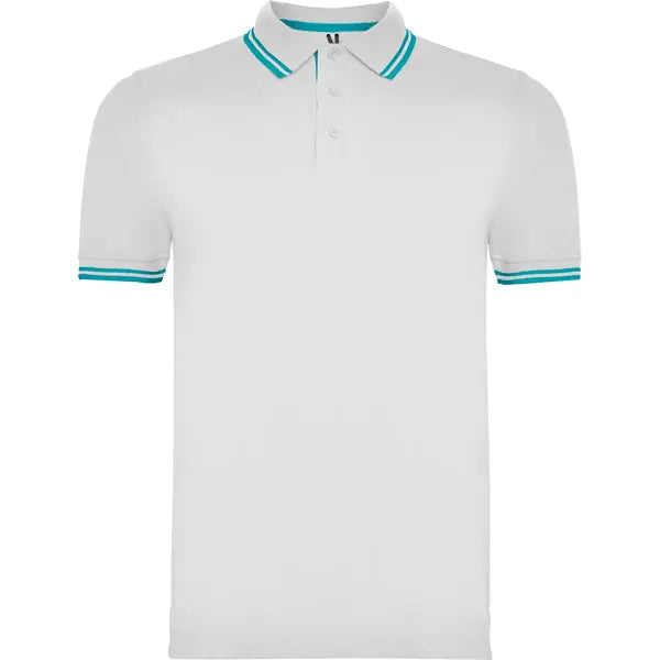 Polo de manga corta, cuello con tapeta de 3 botones a tono Vetonek Vetonek