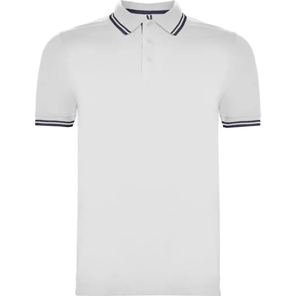 Polo de manga corta, cuello con tapeta de 3 botones a tono Vetonek Vetonek