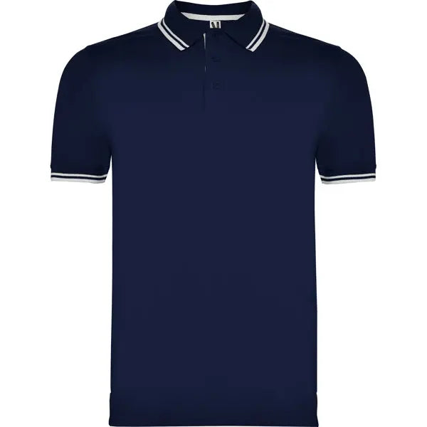 Polo de manga corta, cuello con tapeta de 3 botones a tono Vetonek Vetonek