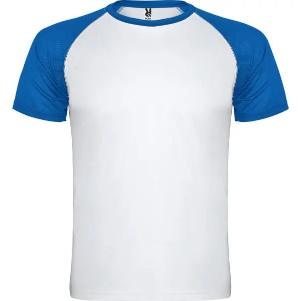 Camiseta deportiva de manga corta estilo ranglan en contraste Vetonek Vetonek