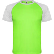 Camiseta deportiva de manga corta estilo ranglan en contraste Vetonek Vetonek