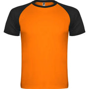 Camiseta deportiva de manga corta estilo ranglan en contraste Vetonek Vetonek