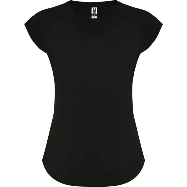 Camiseta técnica multi-deporte de mujer manga corta estilo manga ranglan Vetonek Vetonek