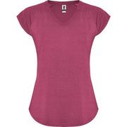 Camiseta técnica multi-deporte de mujer manga corta estilo manga ranglan Vetonek Vetonek