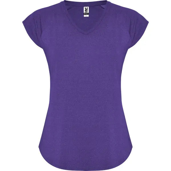 Camiseta técnica multi-deporte de mujer manga corta estilo manga ranglan Vetonek Vetonek