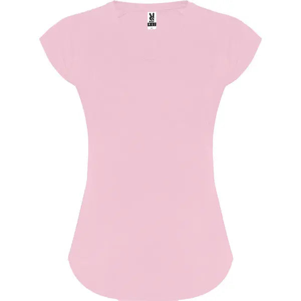 Camiseta técnica multi-deporte de mujer manga corta estilo manga ranglan Vetonek Vetonek