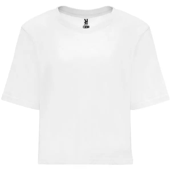 Camiseta de talle corto y holgado para mujer con manga corta Vetonek Vetonek