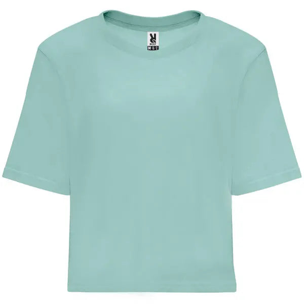 Camiseta de talle corto y holgado para mujer con manga corta Vetonek Vetonek