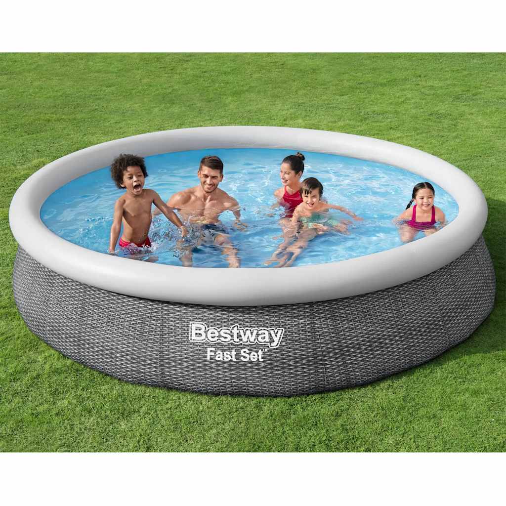 Juego de piscina redondo 366x76 cm