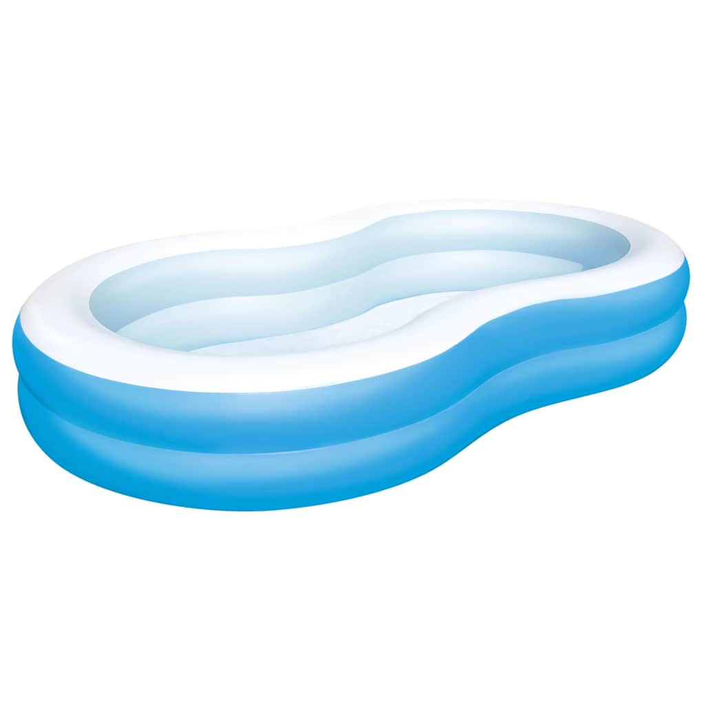 Piscina familiar Big Lagoon de 262x157x46 cm ideal para jardines y actividades al aire libre.