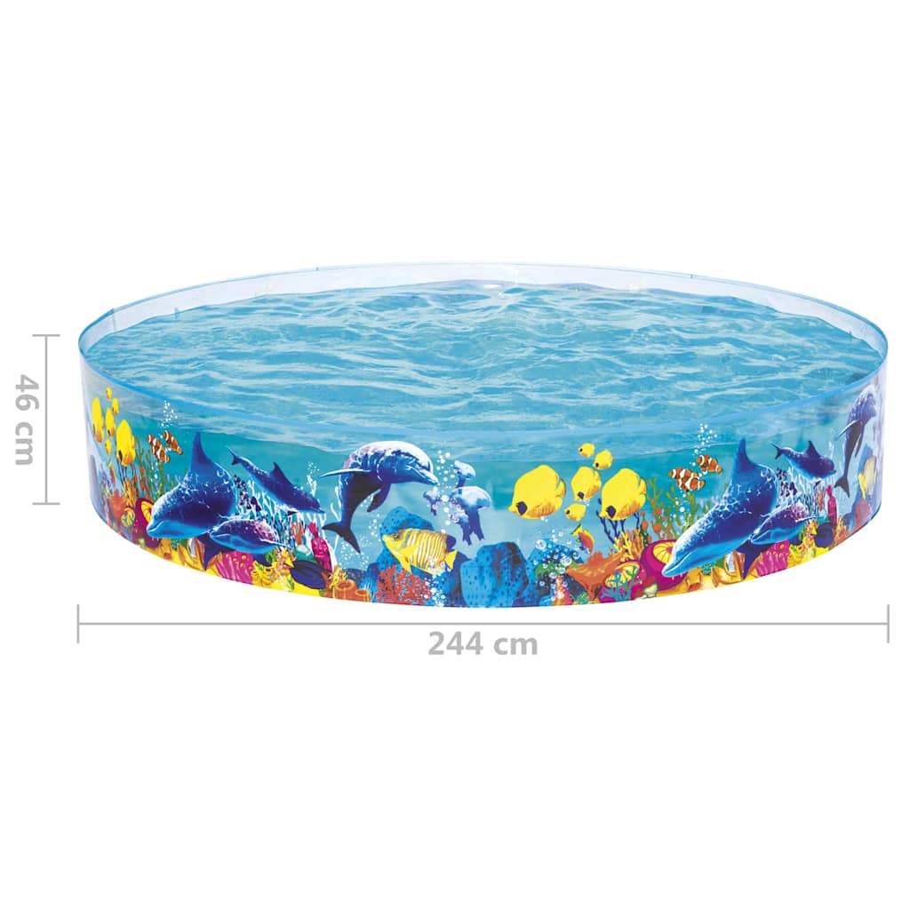 Piscina Fill 'N Fun Odyssey 244x46 cm vidaXL