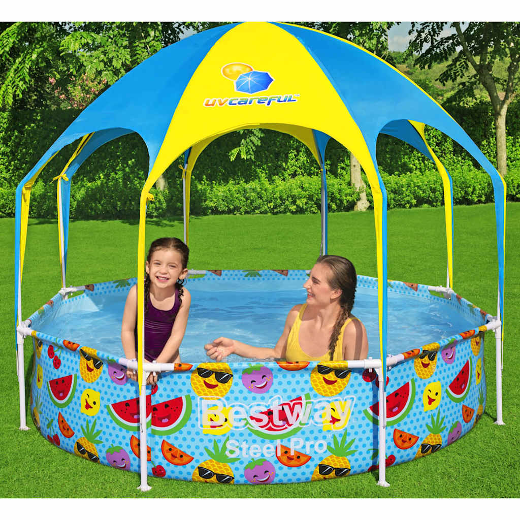 Vetonek Piscina elevada para niños Steel Pro UV Careful 244x51 cm