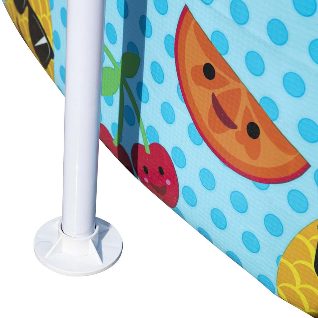 Piscina elevada para niños Steel Pro UV Careful 244x51 cm vidaXL