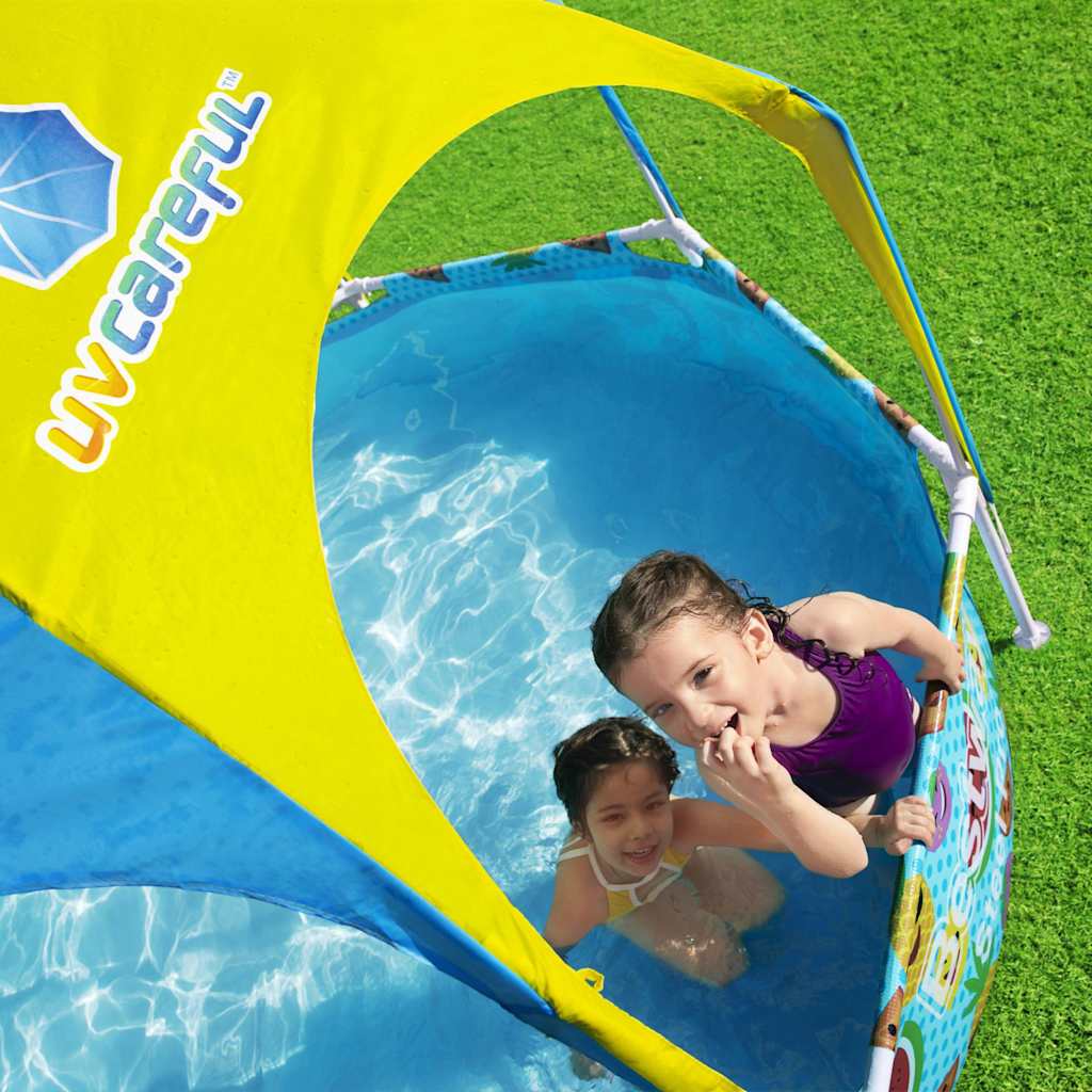 Piscina elevada para niños Steel Pro UV Careful 244x51 cm vidaXL