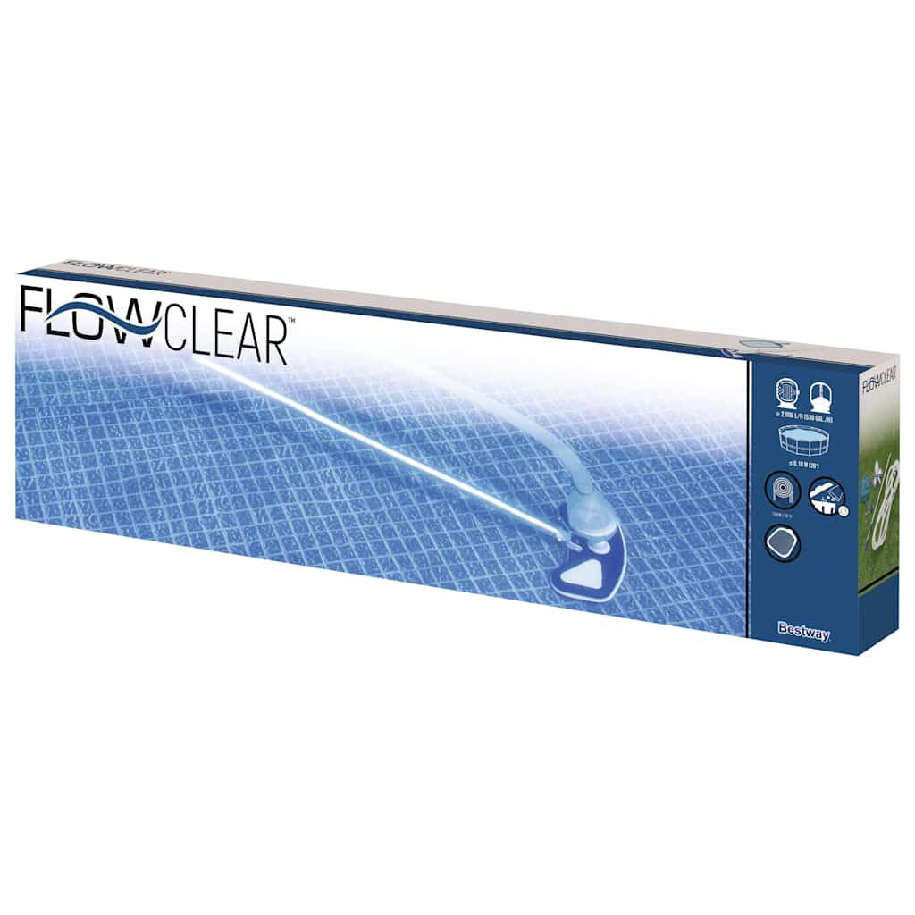 Kit de limpieza de piscina Flowclear AquaClean vidaXL