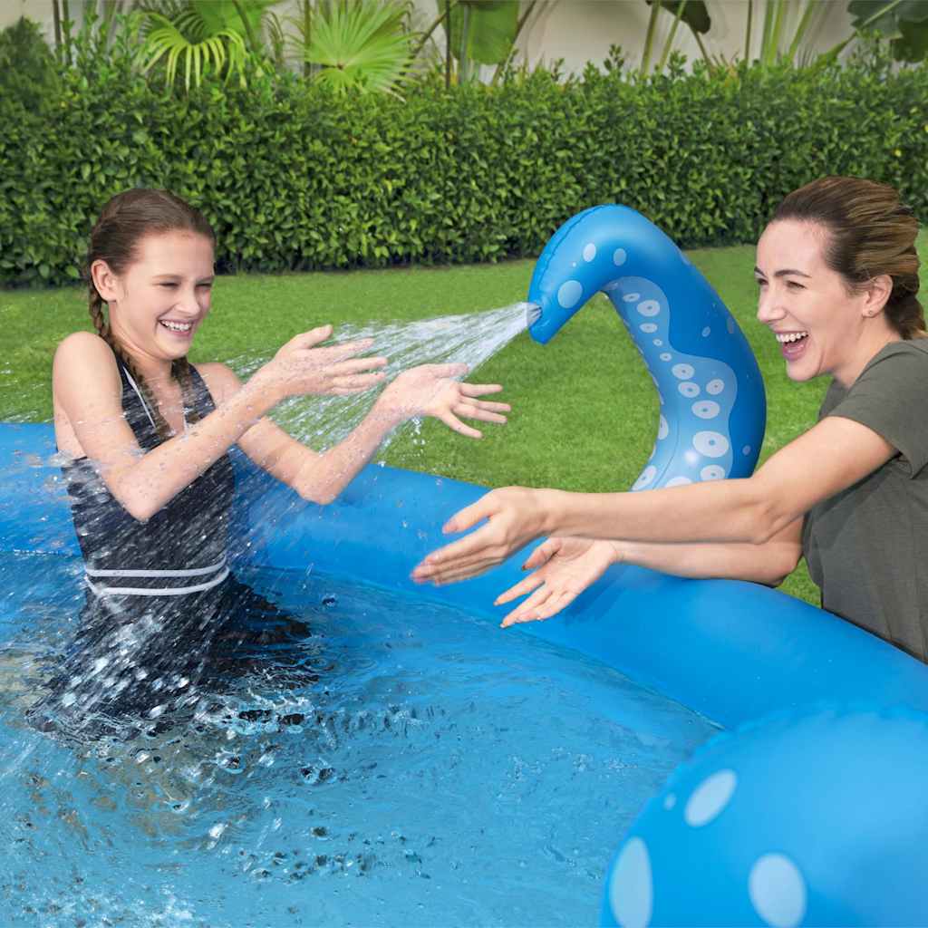 Piscina Easy Set OctoPool de 274x76 cm ideal para jardines y espacios exteriores.
