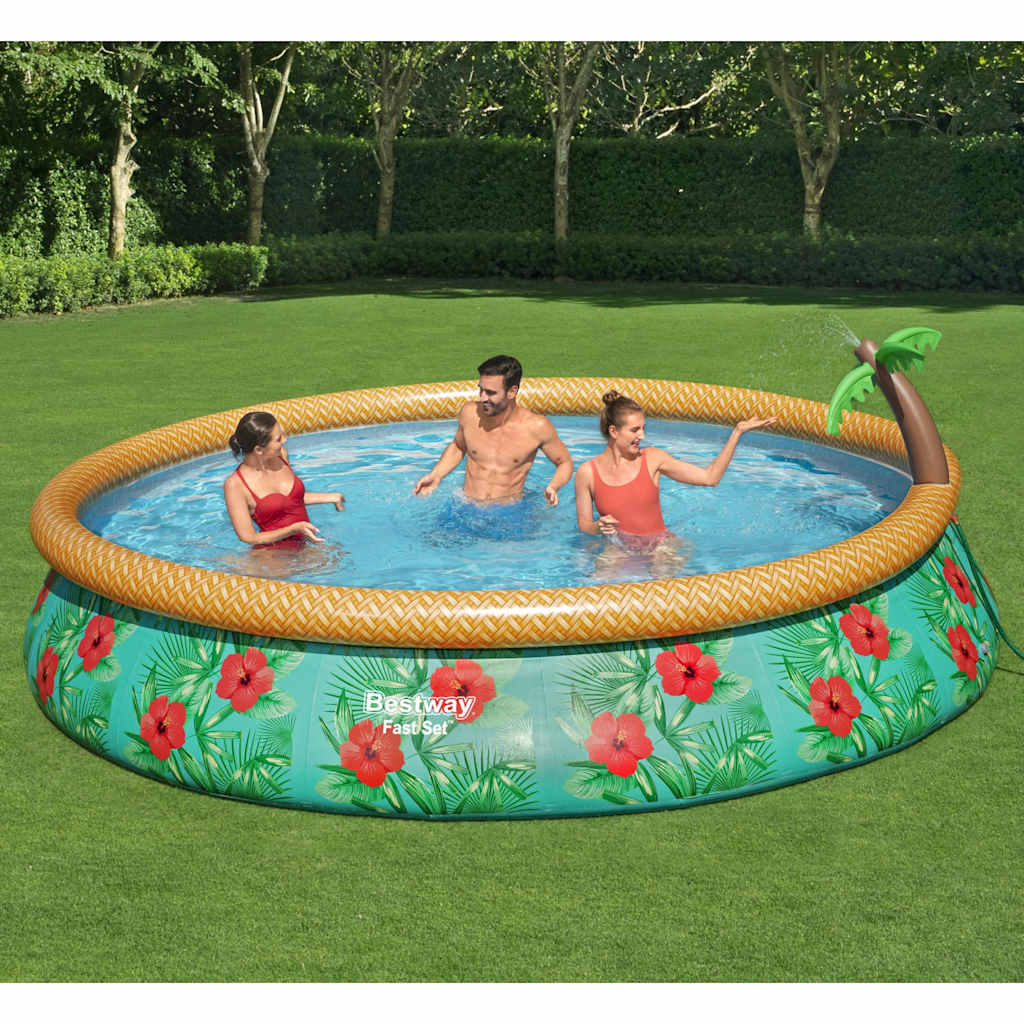 Vetonek Juego de piscina inflable Paradise Palms Fast Set 457x84 cm