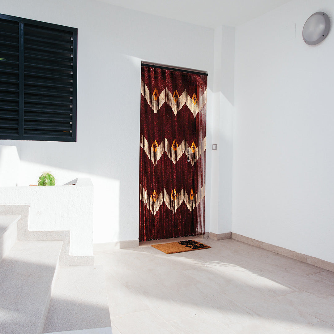 Cortina Puerta Formosa - Decoración Artesanal con Fibras Naturales Vetonek