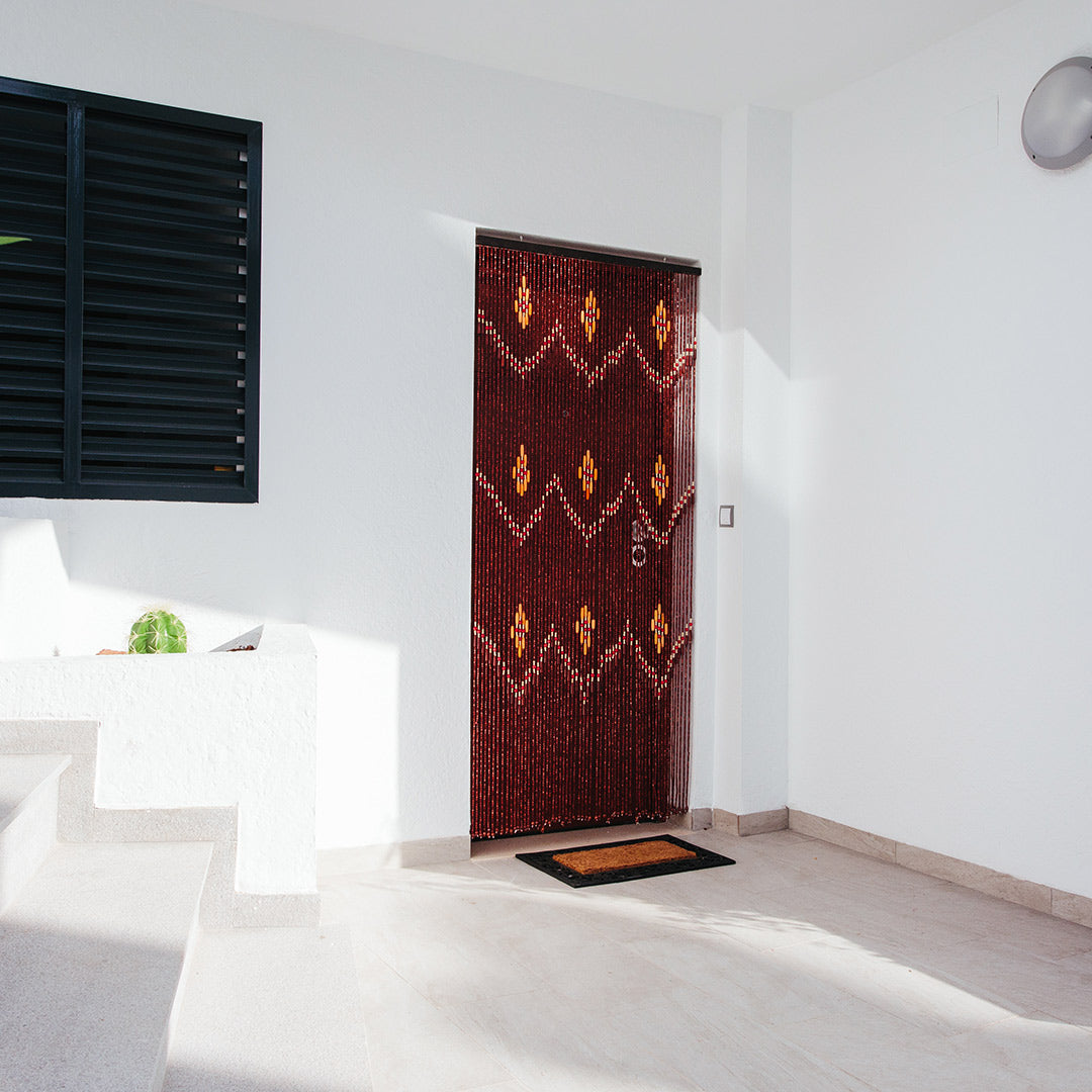 Cortina Puerta Taiping - Decoración Natural para Tu Hogar Vetonek