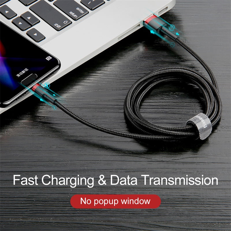 USB Type C Cable for USB C Mobile Phone Cable Fast Charging Type C Cable for USB Type C Devices-in Mobile Phone Cables - Vetonek