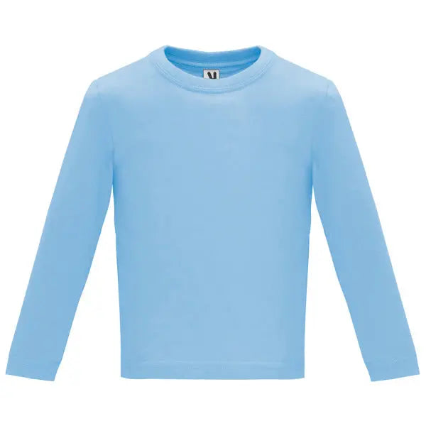 Camiseta de manga larga especial para bebé, confeccionada en tejido en galga fina y acabado compactado Vetonek Vetonek