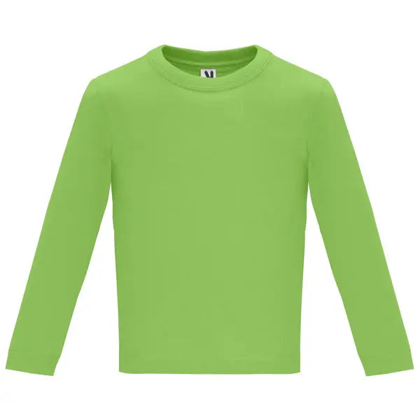 Camiseta de manga larga especial para bebé, confeccionada en tejido en galga fina y acabado compactado Vetonek Vetonek