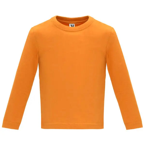 Camiseta de manga larga especial para bebé, confeccionada en tejido en galga fina y acabado compactado Vetonek Vetonek