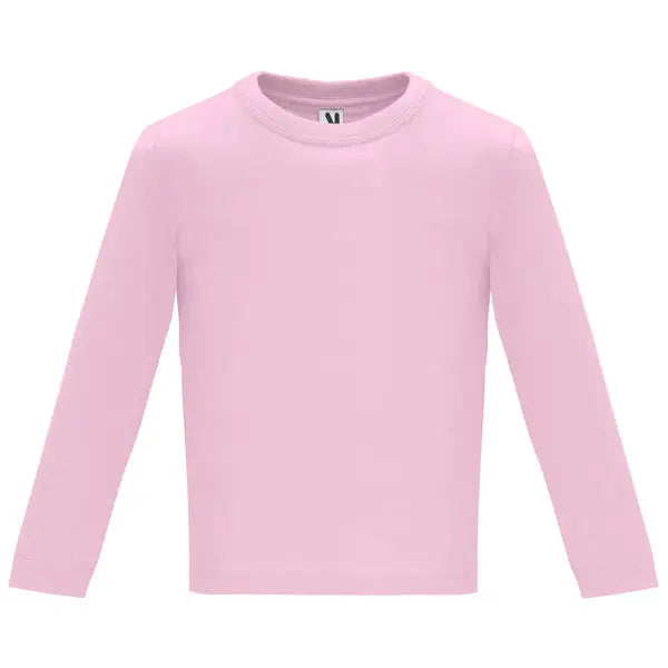 Camiseta de manga larga especial para bebé, confeccionada en tejido en galga fina y acabado compactado Vetonek Vetonek