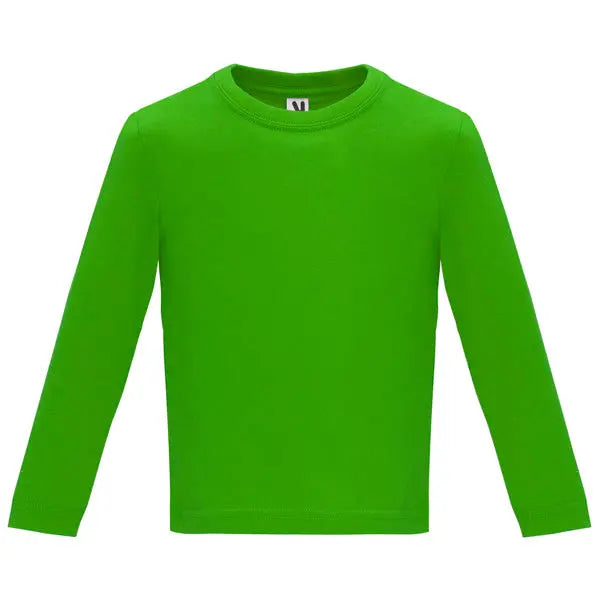 Camiseta de manga larga especial para bebé, confeccionada en tejido en galga fina y acabado compactado Vetonek Vetonek