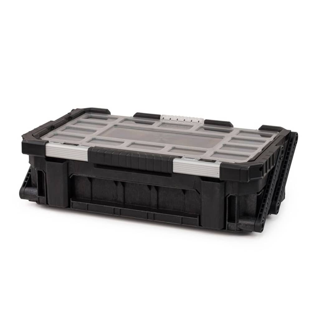 Keter Organizador de herramientas en voladizo Connect negro vidaXL