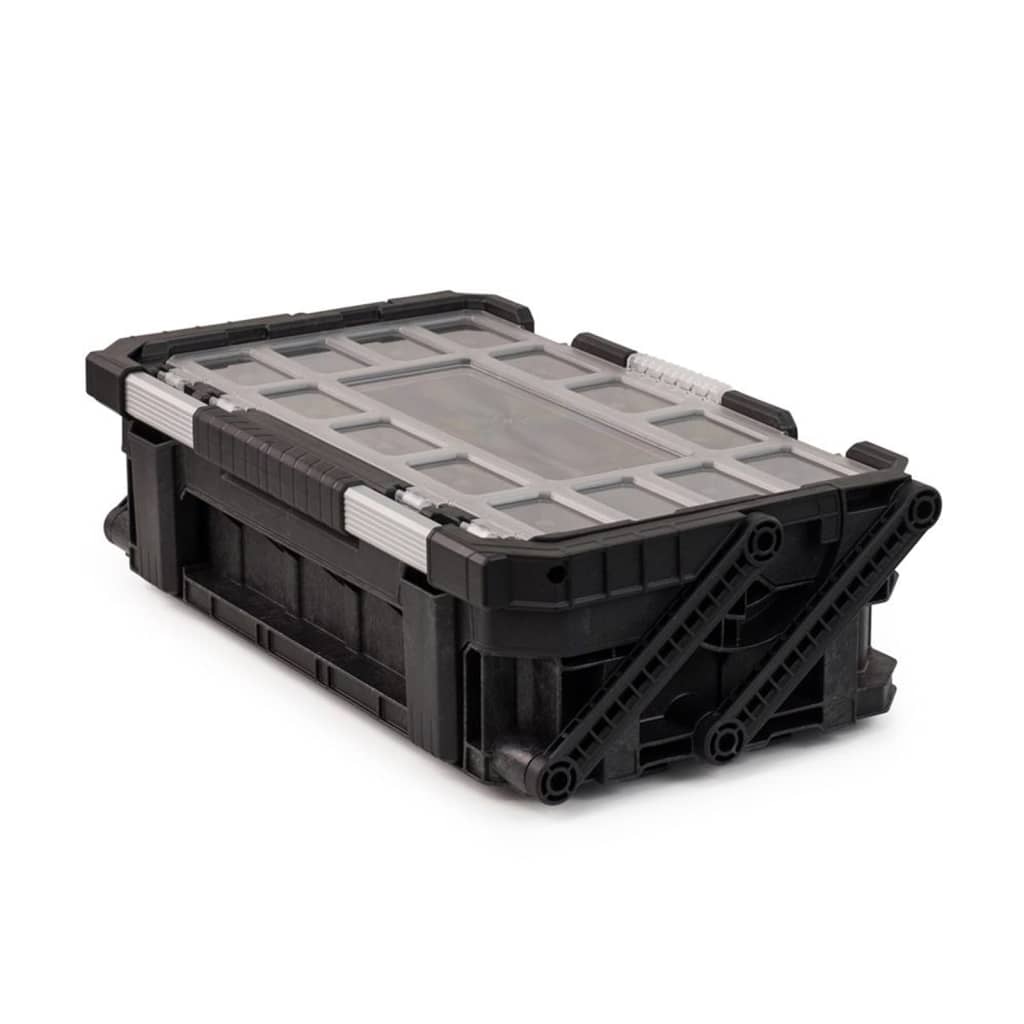 Keter Organizador de herramientas en voladizo Connect negro vidaXL