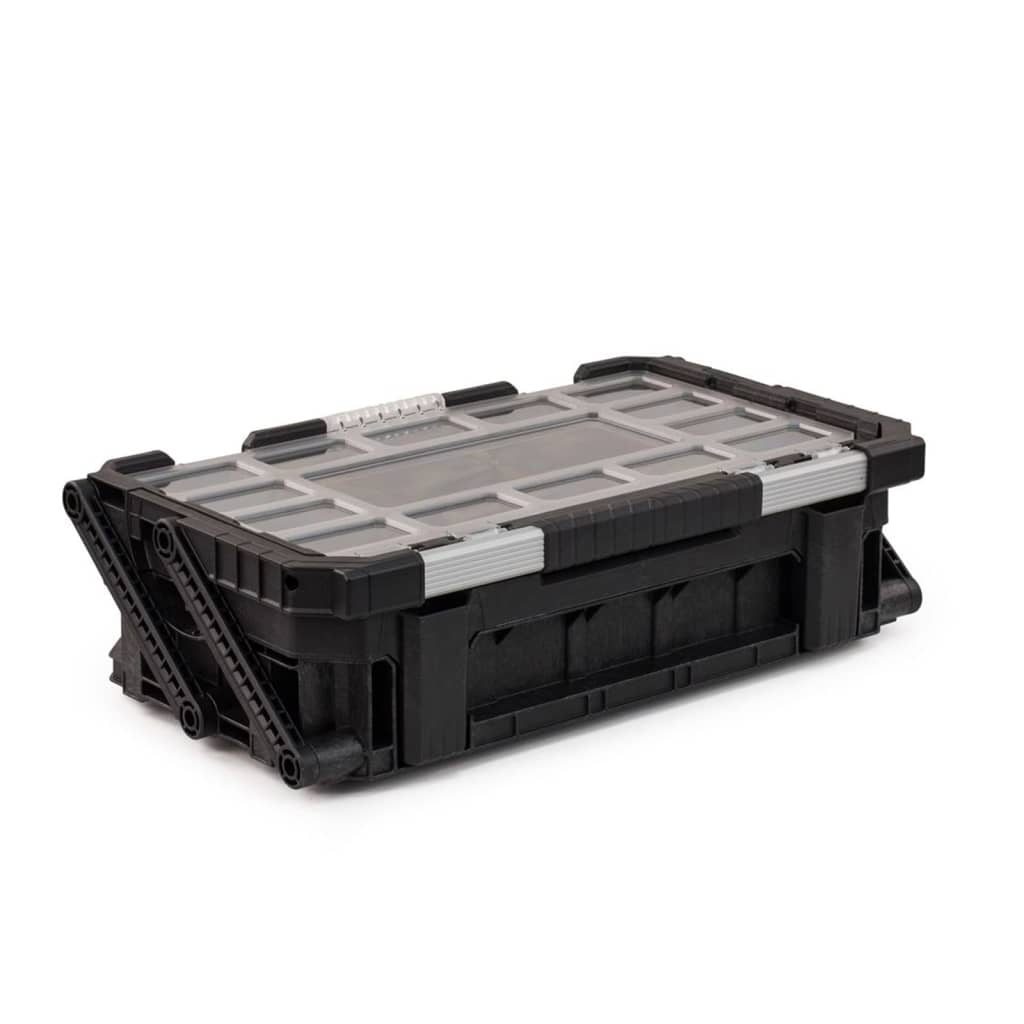 Keter Organizador de herramientas en voladizo Connect negro vidaXL