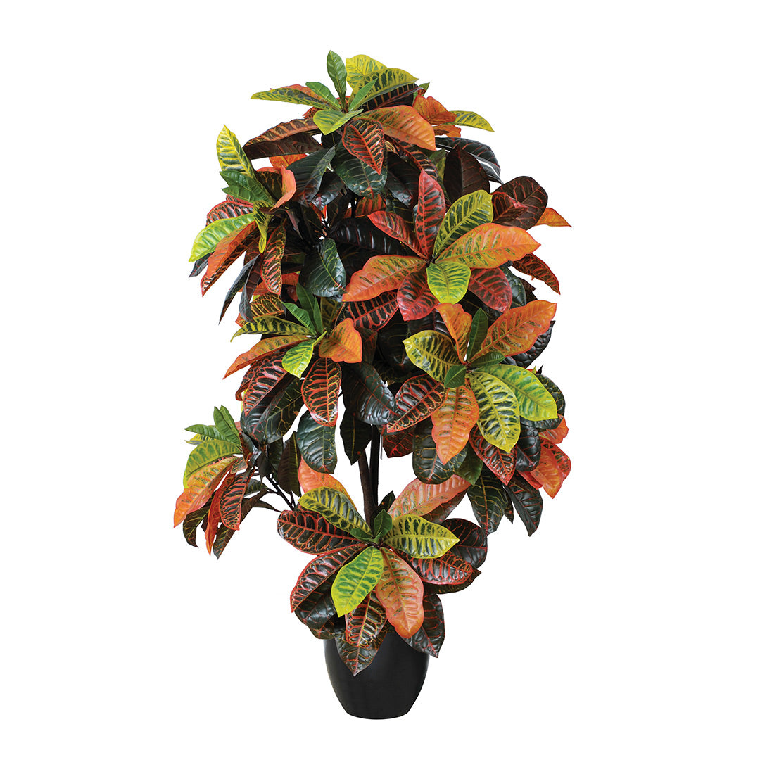 Planta Artificial Croton - Naturalidad sin Mantenimiento Vetonek