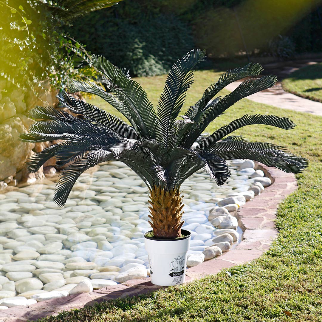 Planta Artificial Cica - Decoración Natural Sin Mantenimiento Vetonek