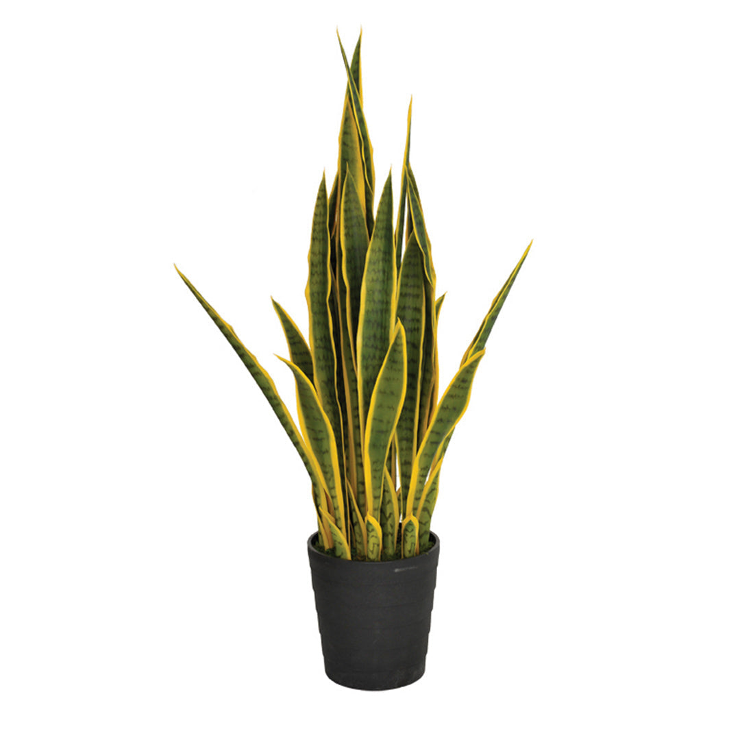 Planta Artificial Lengua de Tigre Bicolor - Decoración Sin Mantenimiento Vetonek