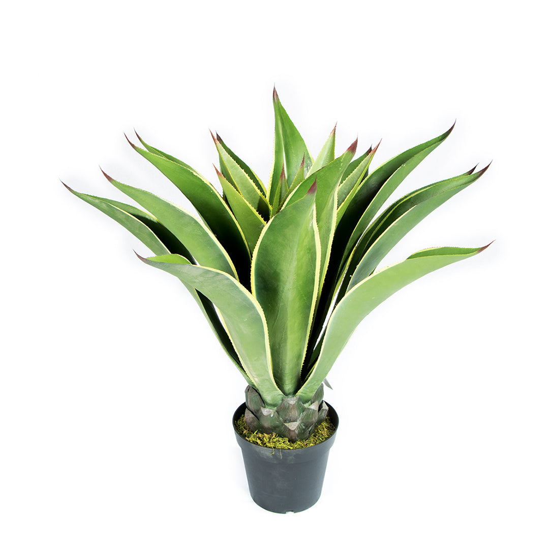 planta artificial agave mini - decoración natural sin mantenimiento Vetonek