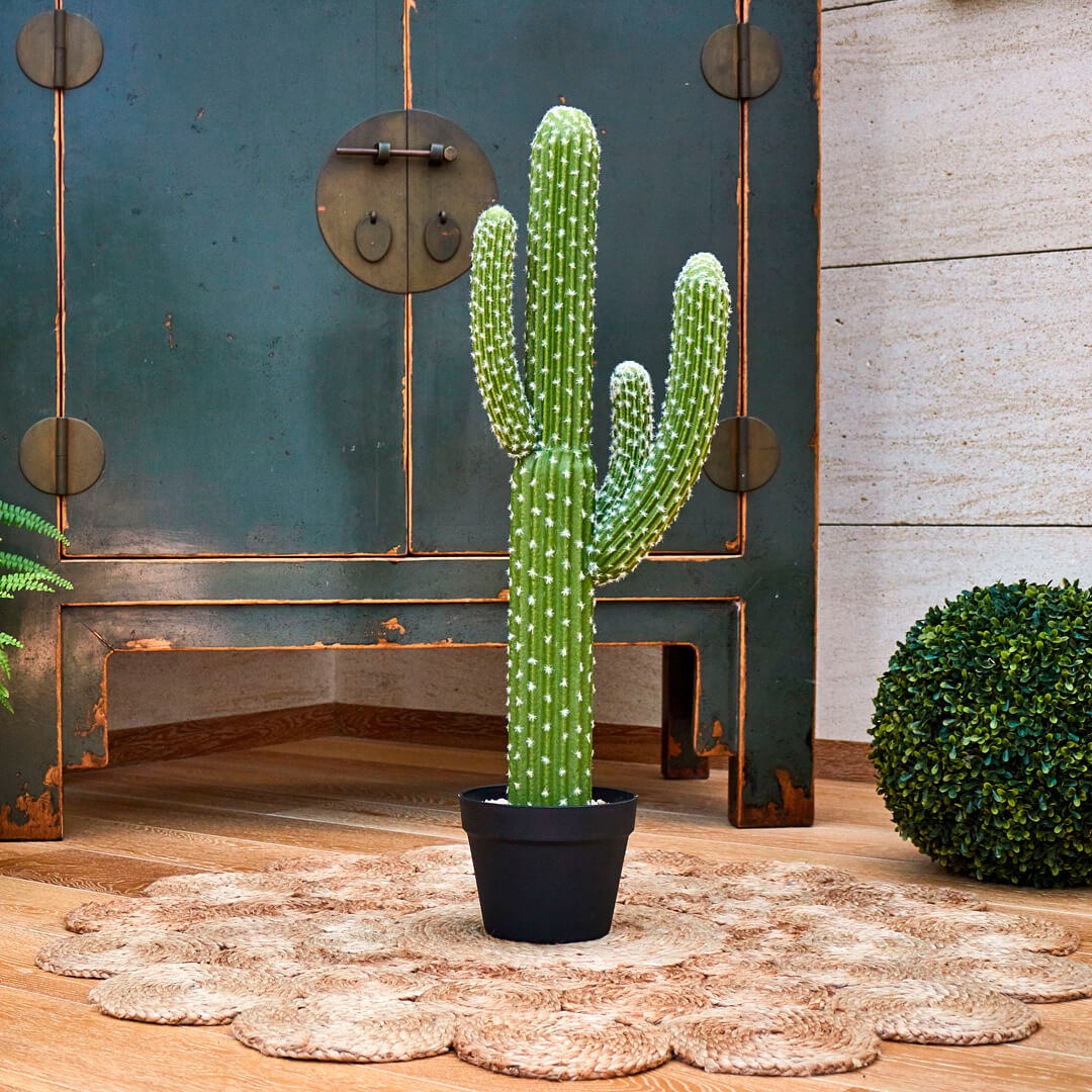 Cactus Artificial Saguaro - Decoración Natural sin Mantenimiento Vetonek