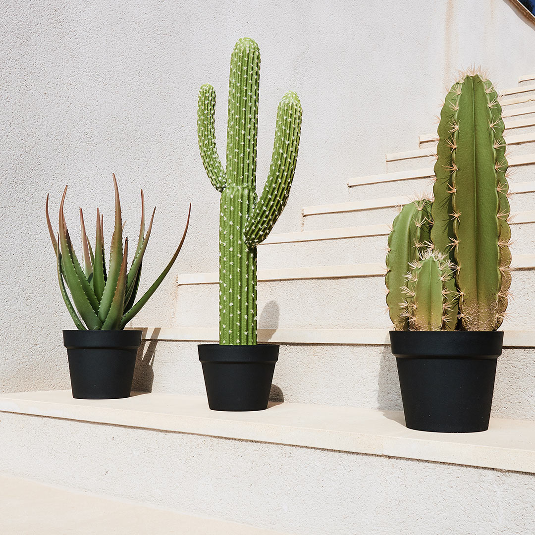 Cactus Artificial Aloe - Decoración Natural y Sin Mantenimiento Vetonek