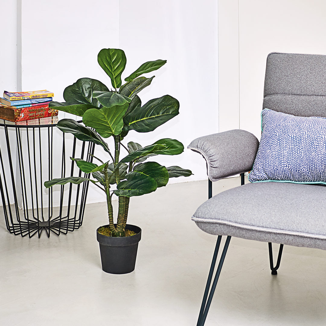 Planta Artificial Ficus Lyrata - Decoración Natural para Interiores Vetonek
