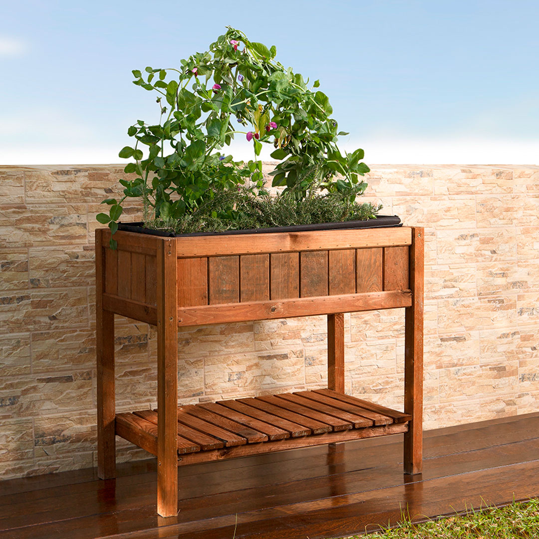 Huerto de Madera GERMIN 40 - Ideal para Plantas Vetonek