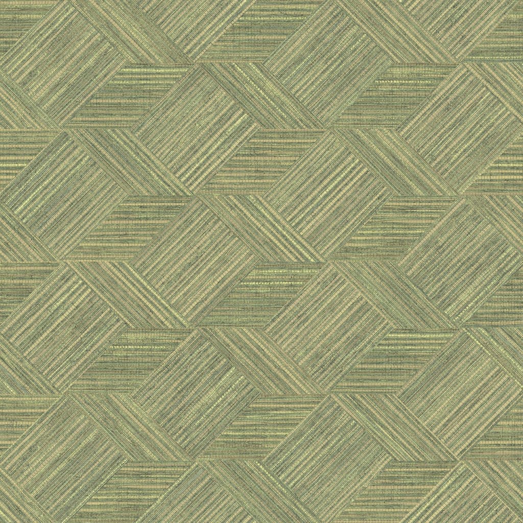 Noordwand Papel de pared Evergreen Wicker Natural verde Noordwand