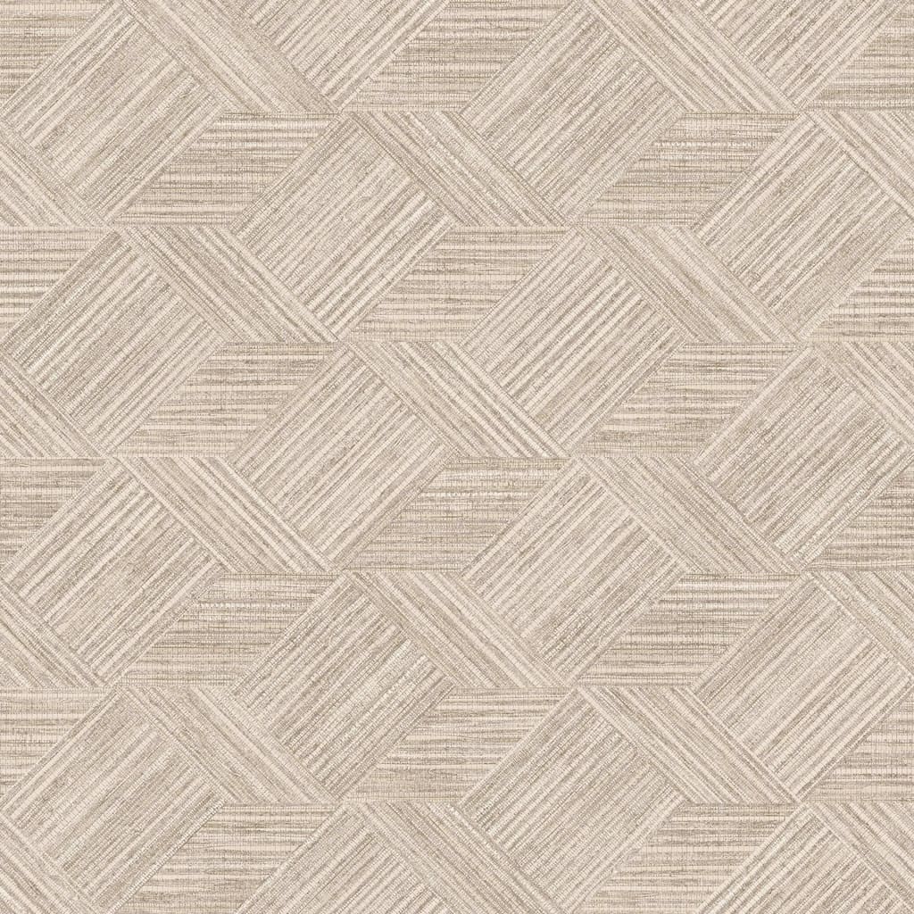 Noordwand Papel de pared Evergreen Wicker Natural beige Noordwand