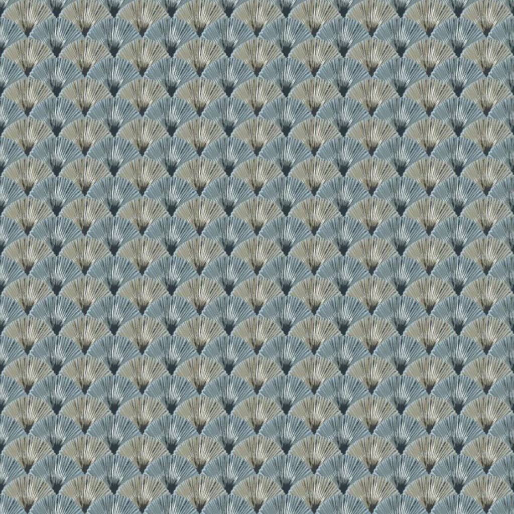 Noordwand Topchic Wall Paper Blue Fans