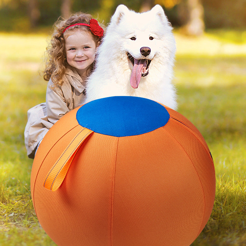Indestructible Chew Ball for Dogs, Portable Floating Fetch Toy, Aggressive Chew Puppy Toy for Water & Outdoor Play - Vetonek