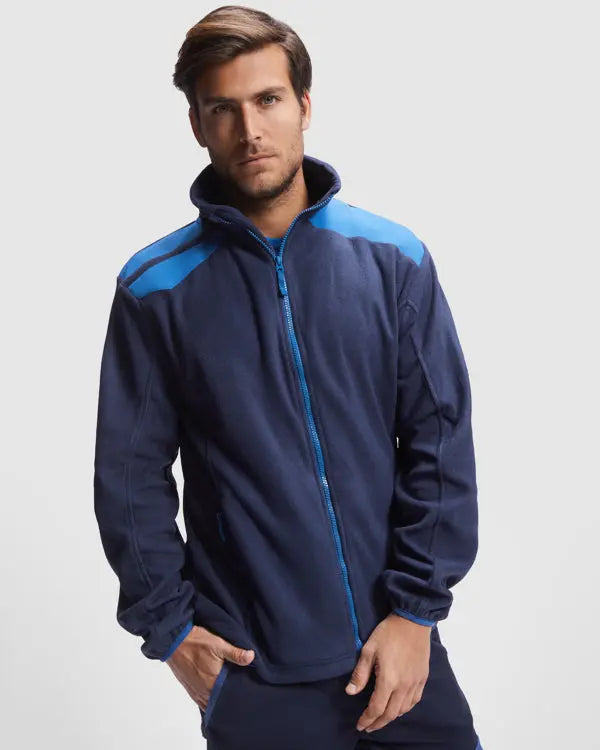 Chaqueta micropolar en colores combinados Vetonek