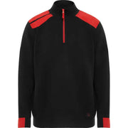Sudadera de media cremallera y cuello alto en colores combinados · Cubre costuras reforzado en el interior del cuello Vetonek Vetonek