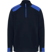 Sudadera de media cremallera y cuello alto en colores combinados · Cubre costuras reforzado en el interior del cuello Vetonek Vetonek